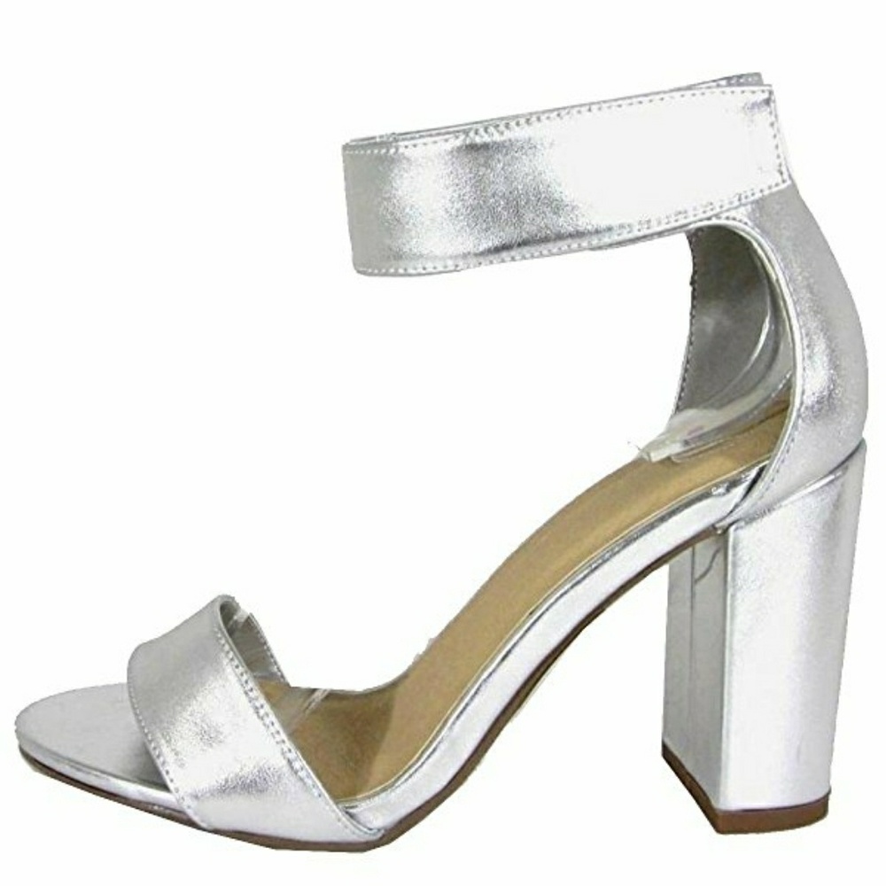 Velcro Ankle Strap Heel